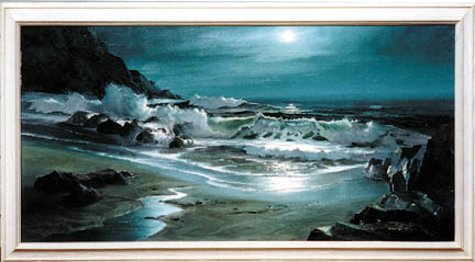 Lunar Sea painting