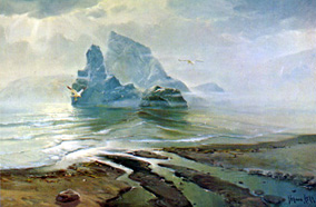 seascape by Vernon Kerr: Life's Eternal Forces